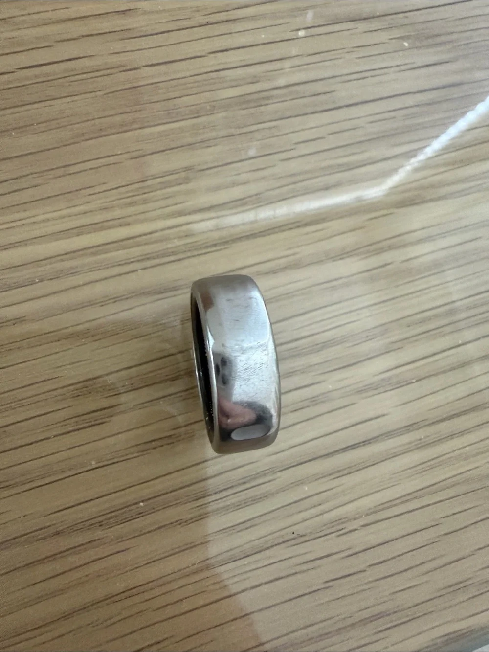 Oura Gen3 Horizon Silver US7 with Charger